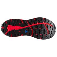 BROOKS DIVIDE 3 NOIRE ET ROUGE   Chaussures de trail pas cher