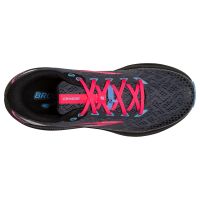 BROOKS DIVIDE 3 NOIRE ET DIVA PINK  Chaussures de trail pas cher