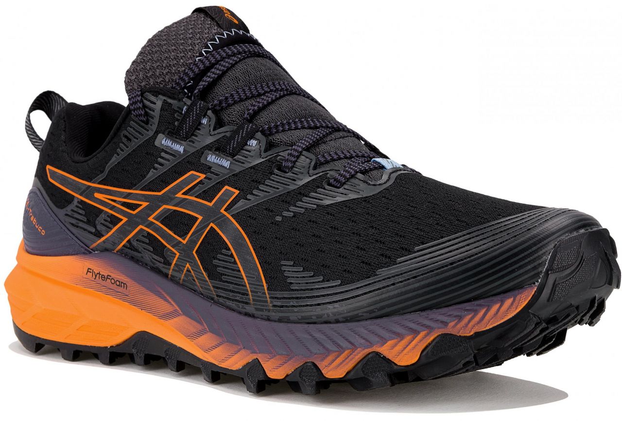Basket asics shop noir et orange