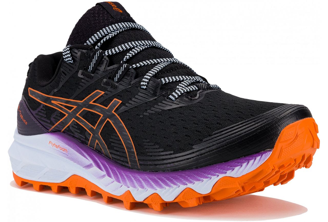 ASICS GEL TRABUCO 10 TURQUOISE ET VERT D EAU Chaussures de trail