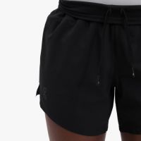 ON RUNNING 5 RUNNING SHORT W NOIR Short running femme pas cher