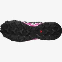 SALOMON SPEEDCROSS 6  EBONY ET VERY BERRY  Chaussures de trail pas cher