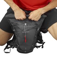 SALOMON XA 15 EBONY   AVEC FLASKS  Sac à dos trail pas cher