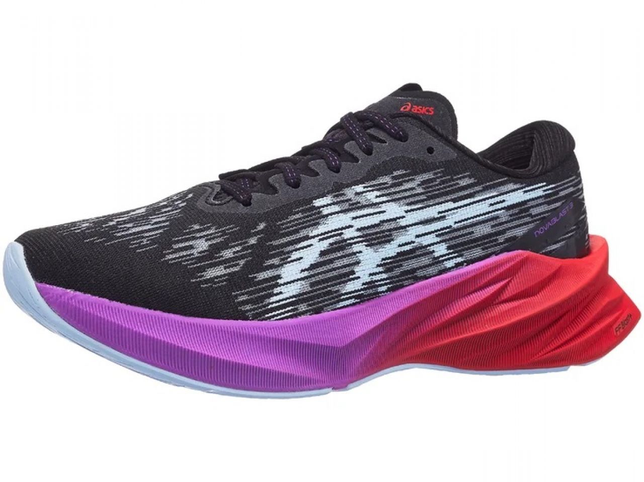 ASICS NOVABLAST 3 BLACK ET SOFT SKY Chaussures Running