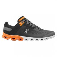 ON RUNNING CLOUDFLOW BLACK ET TURMERIC Chaussures de running pas cher