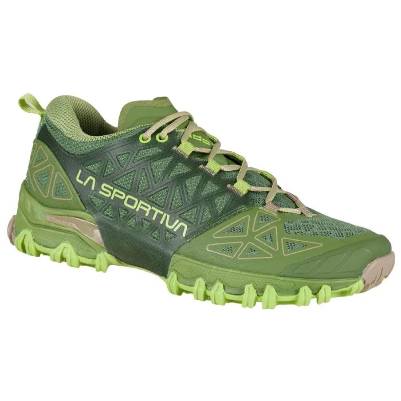 LA SPORTIVA BUSHIDO 2 KALE ET LIME GREEN chaussure de  trail