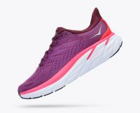 HOKA CLIFTON 8 GRAPE WINE Chaussures de running pas cher