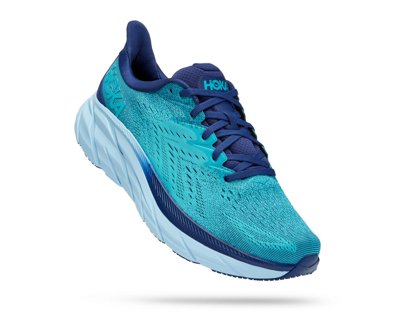 HOKA CLIFTON 8 BELLWETHER BLUE Chaussures de running