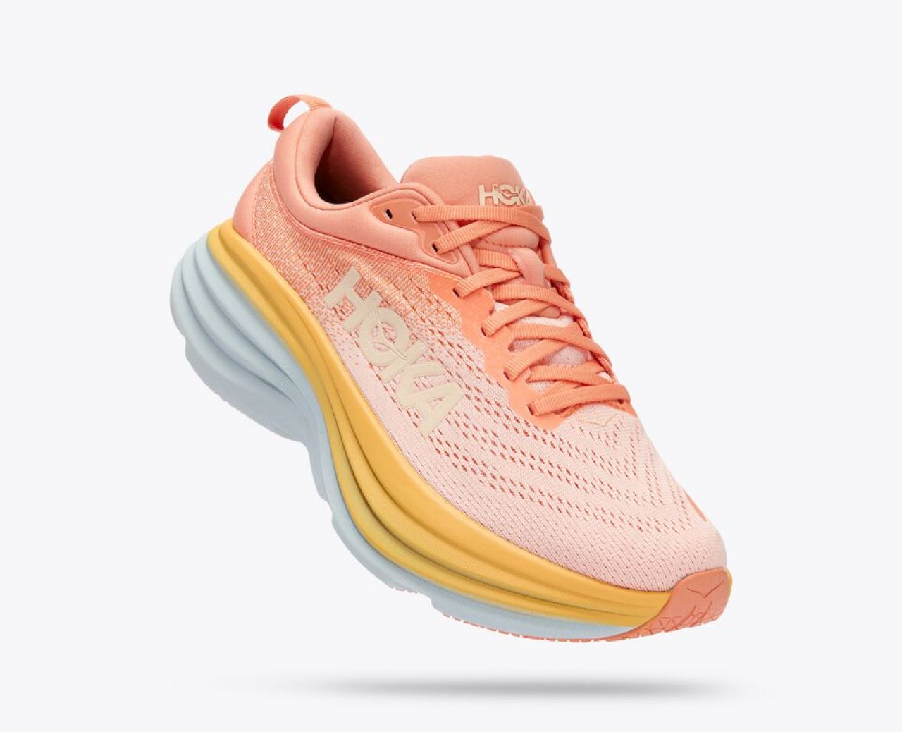 HOKA BONDI 8 SHELL CORAL Chaussures de running