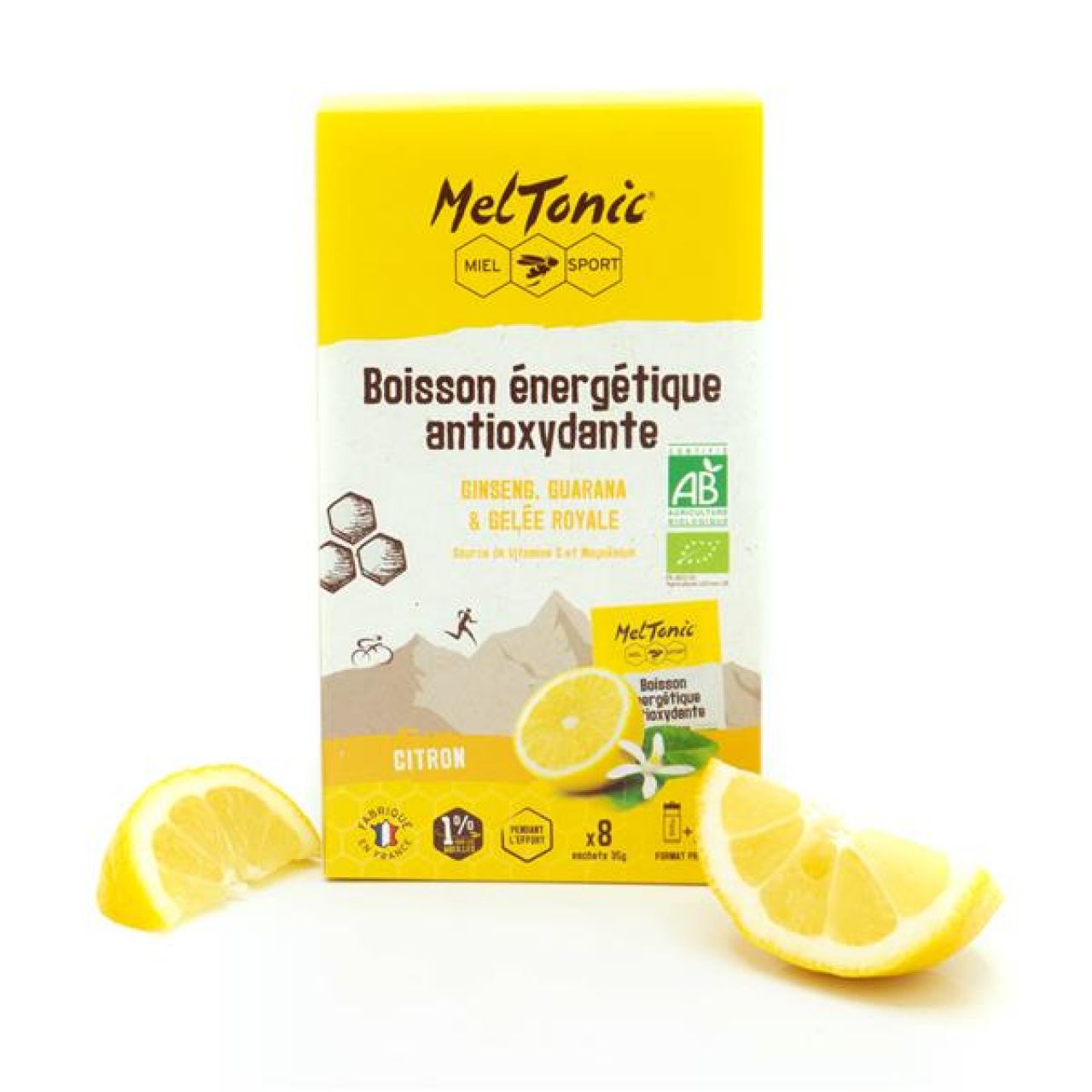 MELTONIC ETUI 6 SACHETS BOISSON ENERGETIQUE ANTIOXYDANTE BIO CITRON Boisson d effort