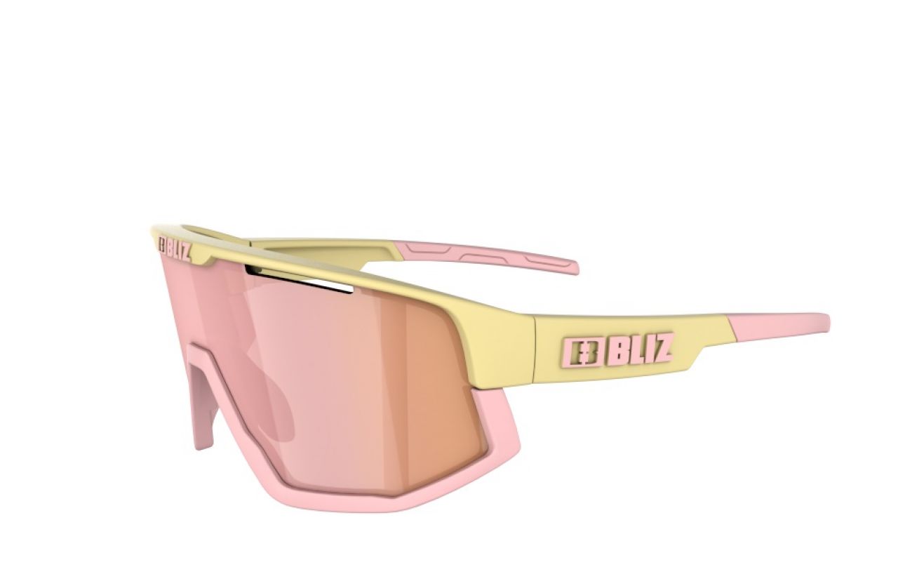 BLIZ LUNETTES FUSION PASTEL PINK ET YELLOW Lunettes de sport