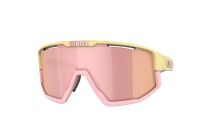 BLIZ LUNETTES FUSION PASTEL PINK ET YELLOW Lunettes de sport pas cher