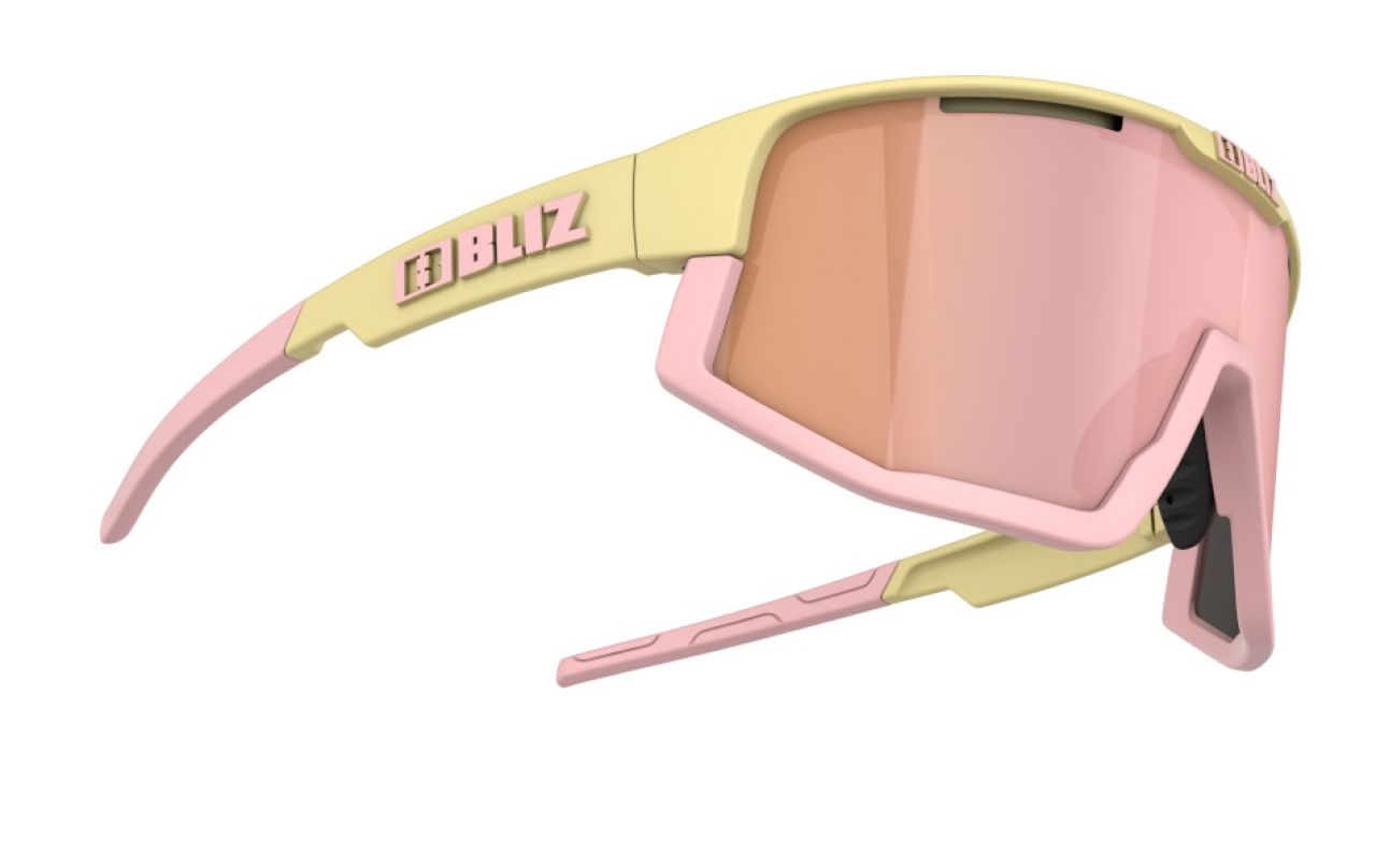 BLIZ LUNETTES FUSION PASTEL PINK ET YELLOW Lunettes de sport