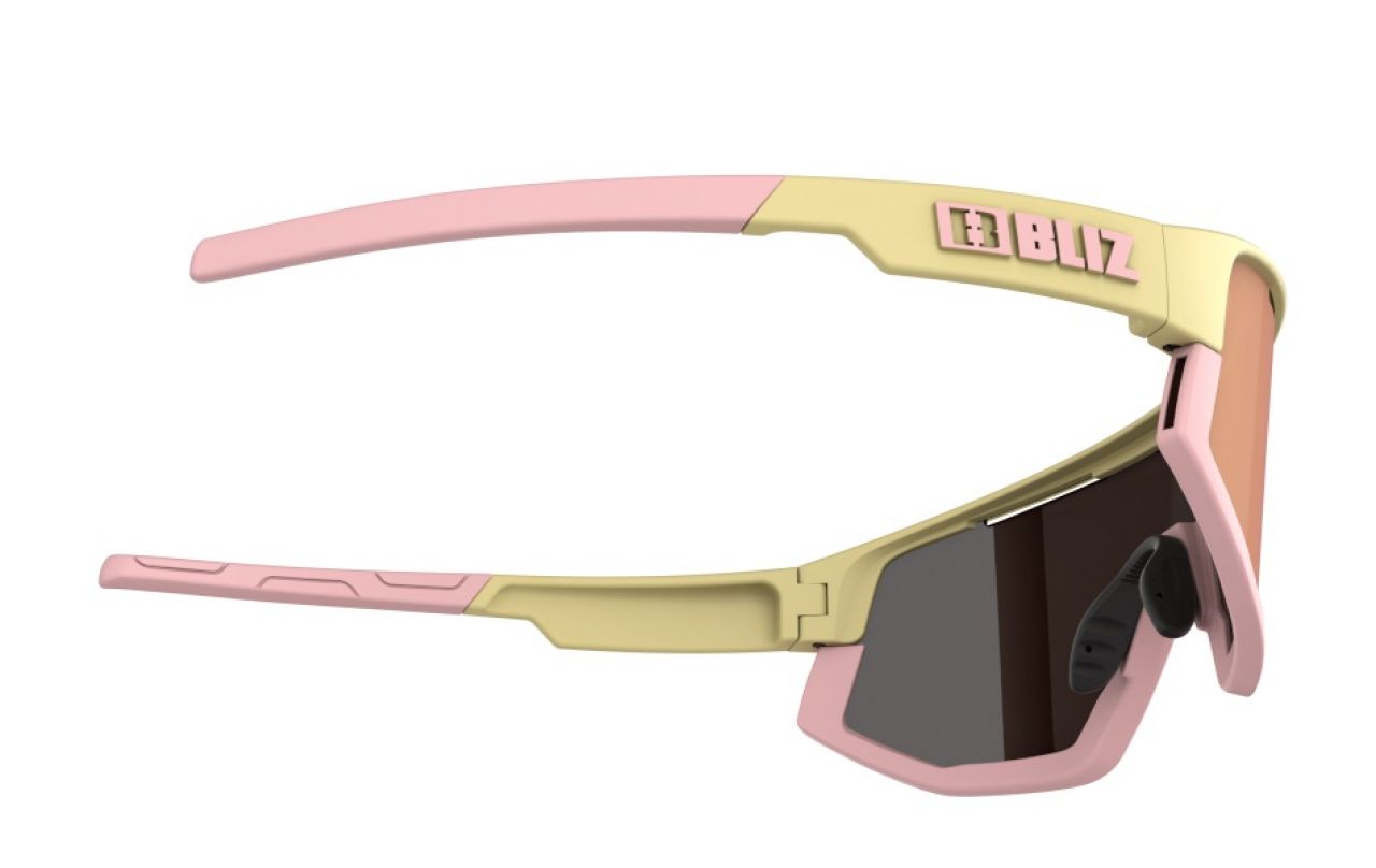 BLIZ LUNETTES FUSION PASTEL PINK ET YELLOW Lunettes de sport
