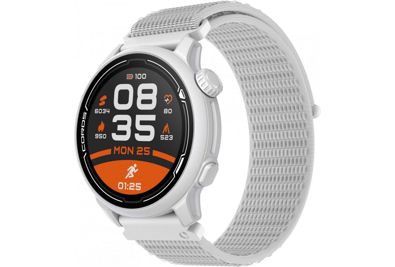 COROS  PACE 2 NYLON WHITE Montre cardio GPS