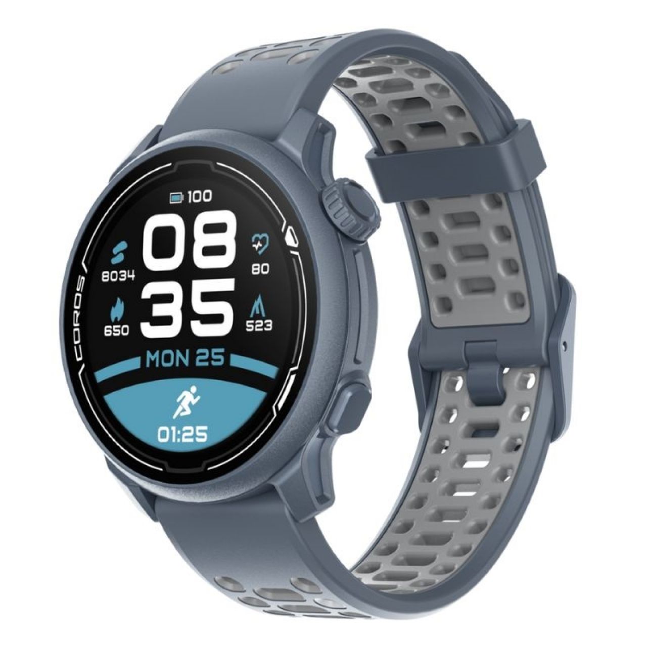 COROS PACE 2 SILICONE BLUE STEEL Montre cardio GPS
