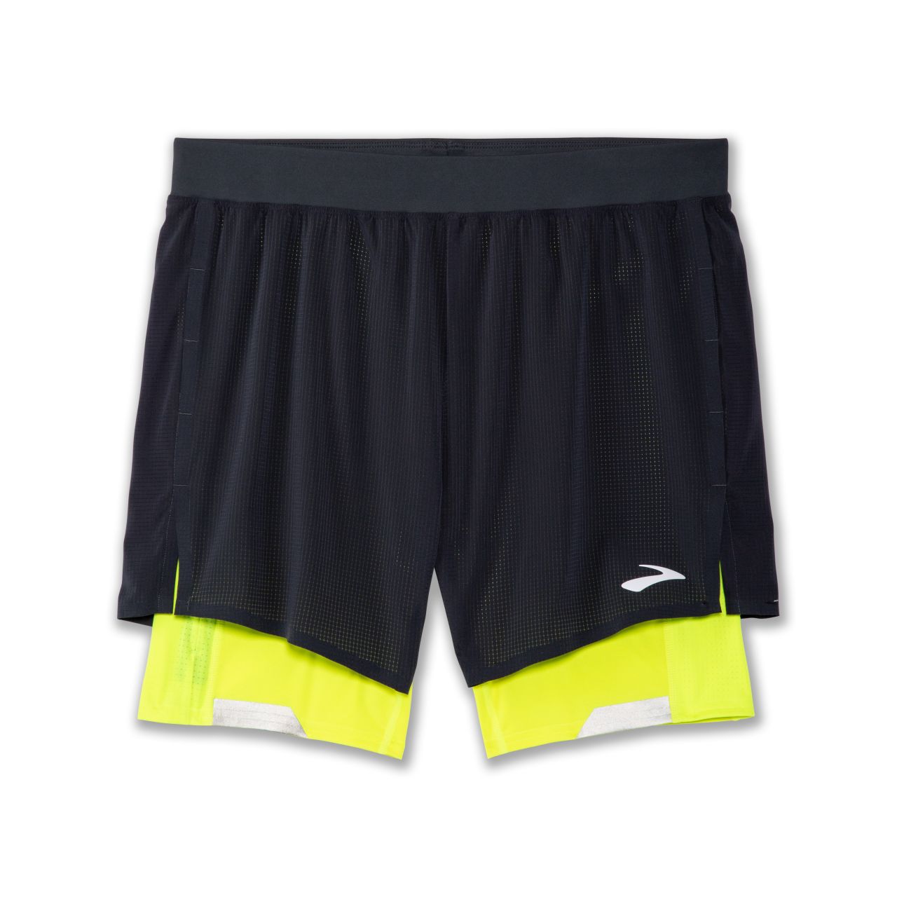 BROOKS SHORT RUN VISIBLE 2 EN 1 Short  running brooks