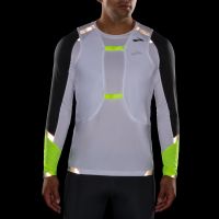 BROOKS RUN VISIBLE CONVERTIBLE JACKET Veste running visible pas cher