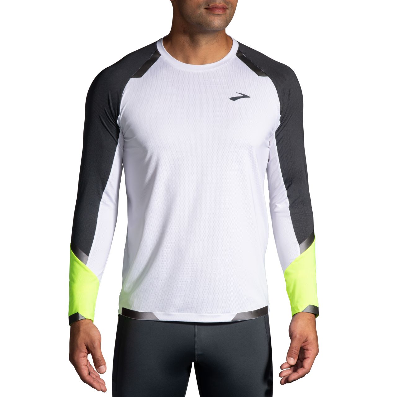 BROOKS RUN VISIBLE LONG SLEEVE Maillot running brooks