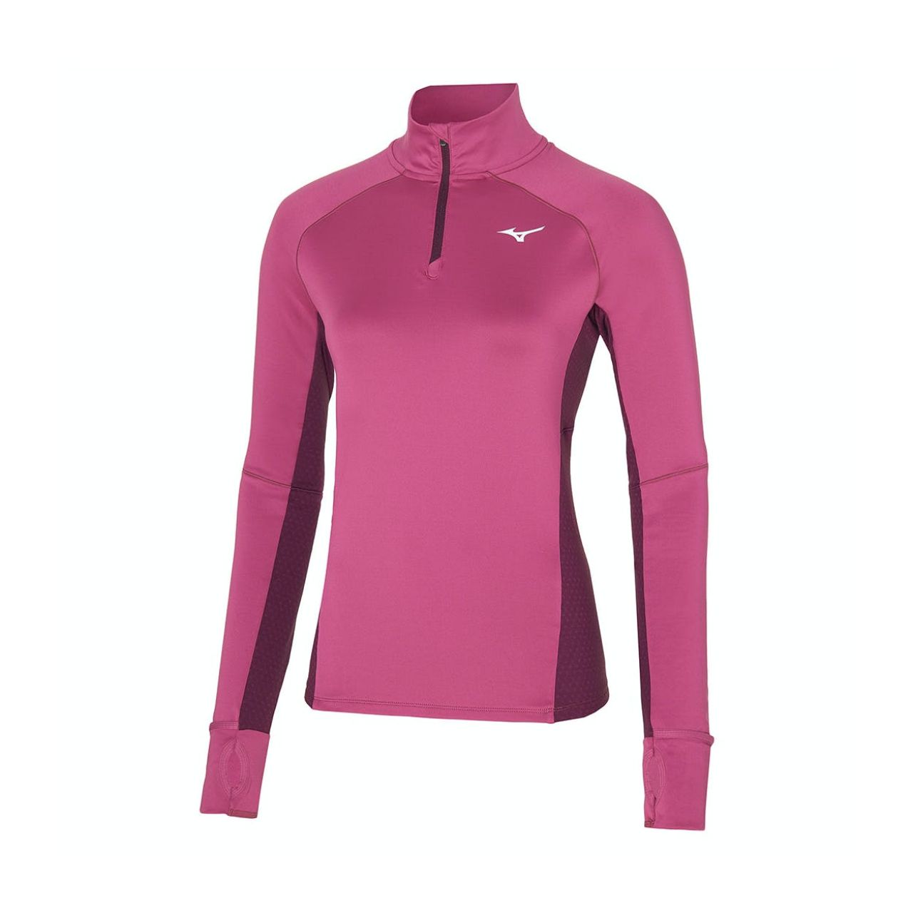 MIZUNO ACTVE WARMALITE HZ SHIRT MAGENTA Seconde couche chaude