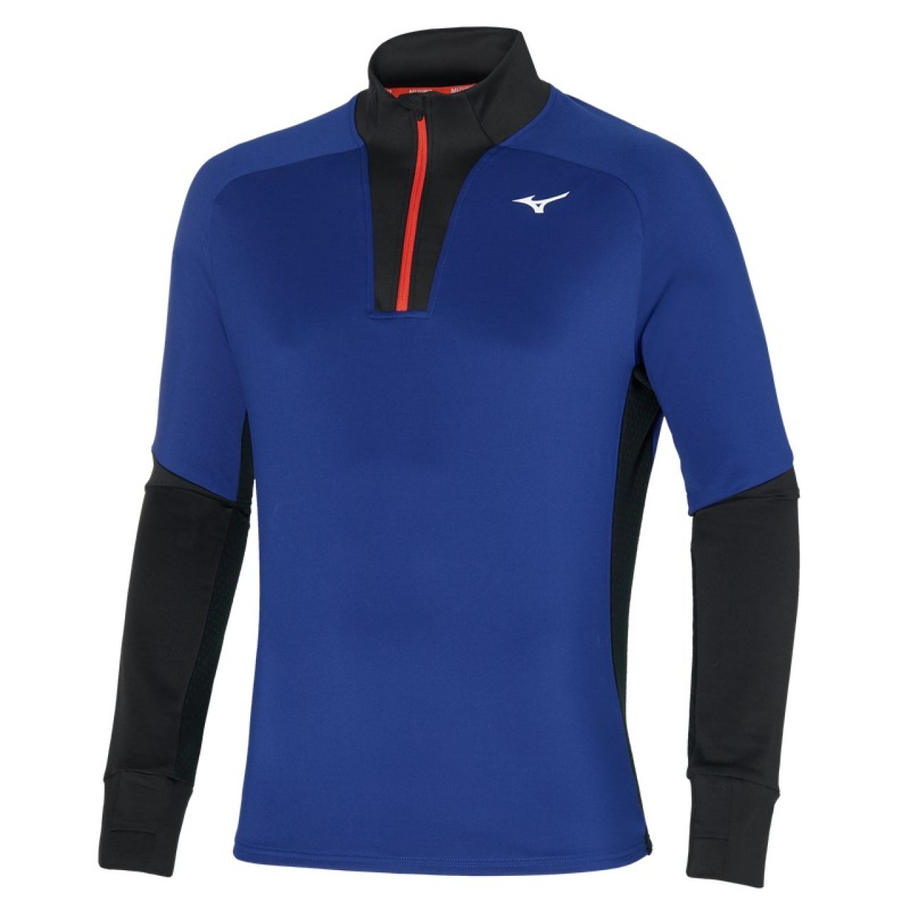 MIZUNO ACTVE WARMALITE HZ SHIRT BLEU Seconde couche chaude