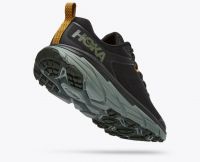 HOKA CHALLENGER ATR 6 BLACK ET THYME  Chaussures de Trail pas cher