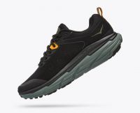 HOKA CHALLENGER ATR 6 BLACK ET THYME  Chaussures de Trail pas cher