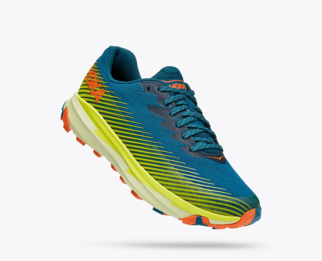 HOKA TORRENT 2 BLUE CORAL Chaussures de Trail