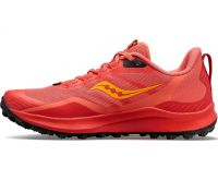 SAUCONY PEREGRINE 12 CORAL  Chaussures de trail saucony femme pas cher