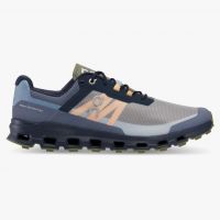 ON RUNNING CLOUDVISTA MIDNIGHT ET OLIVE Chaussures de trail pas cher