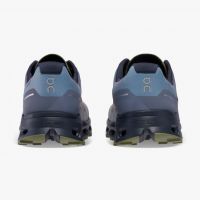 ON RUNNING CLOUDVISTA MIDNIGHT ET OLIVE Chaussures de trail pas cher