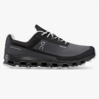 ON RUNNING CLOUDVISTA WATERPROOF  BLACK ET ECLIPSE Chaussures de trail pas cher