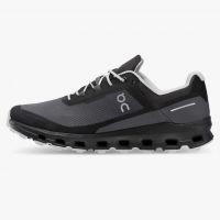 ON RUNNING CLOUDVISTA WATERPROOF  BLACK ET ECLIPSE Chaussures de trail pas cher