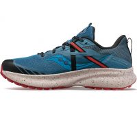 SAUCONY RIDE 15 TR DEEP SEA ET LAVA Chaussures running pas cher