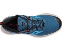 SAUCONY RIDE 15 TR DEEP SEA ET LAVA Chaussures running pas cher