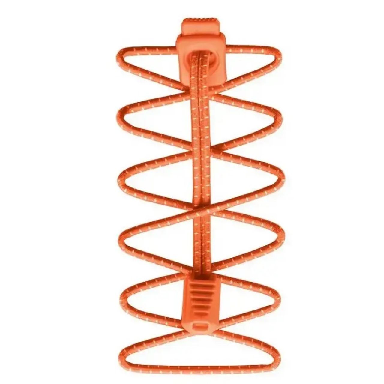 ULTEAM RACE LACETS FASTLACE STRIPED REFFLECTIVE NEON ORANGE  Lacets élastiques
