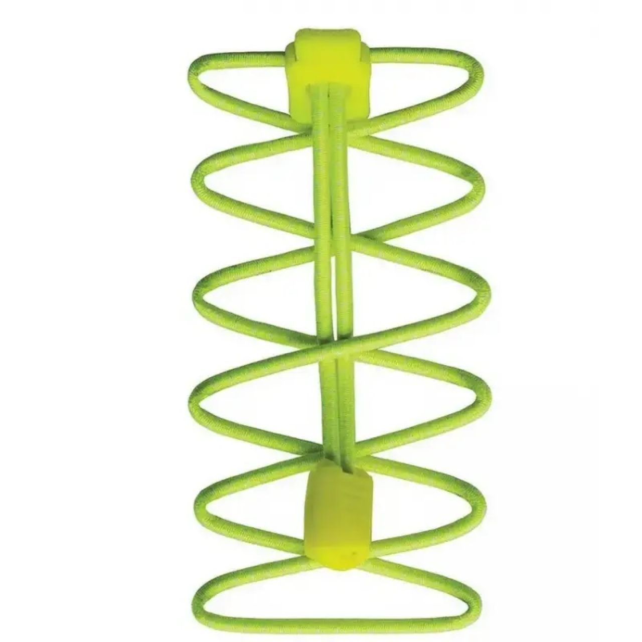ULTEAM RACE LACETS FASTLACE STRIPED REFFLECTIVE NEON GREEN  Lacets élastiques