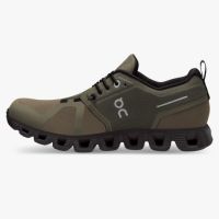 ON RUNNING CLOUD 5 WATERPROOF OLIVE ET BLACK Chaussures étanche pas cher