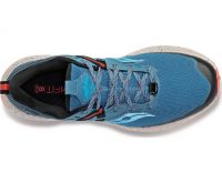 SAUCONY RIDE 15 TR DEEP MIST ET EMBER Chaussures running pas cher