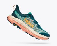 HOKA MAFATE SPEED 4  DEEP TEAL ET WATER GARDEN Chaussures de trail pas cher