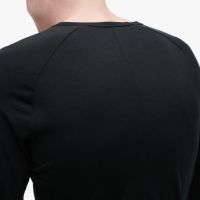 ON RUNNING MERINO LONG TEE BLACK  Manches longues merinos pas cher