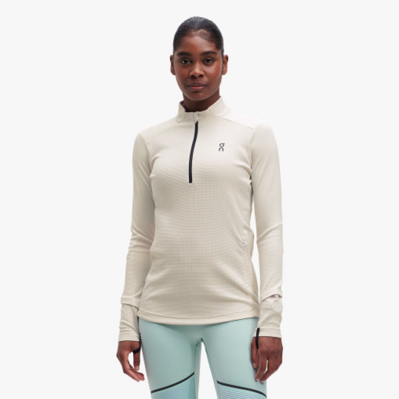 ON RUNNING CLIMATE SHIRT W PEARL Maillot chaud