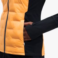 ON RUNNING CLIMATE JACKET W MANGO ET  BLACK  Veste chaude pas cher