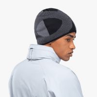 ON RUNNING EXPLORER MERINO BEANIE ROCK ET BLACK Bonnet sport pas cher