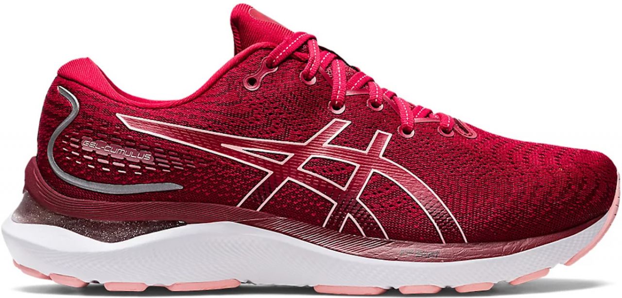 ASICS GEL CUMULUS 24 CRANBERRY   Chaussures Running