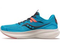 SAUCONY RIDE 15 W  OCEAN Chaussures running pas cher