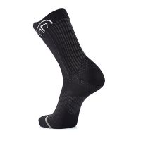 SIDAS CHAUSSETTES RUN ANATOMIC CREW black Chaussettes de running pas cher