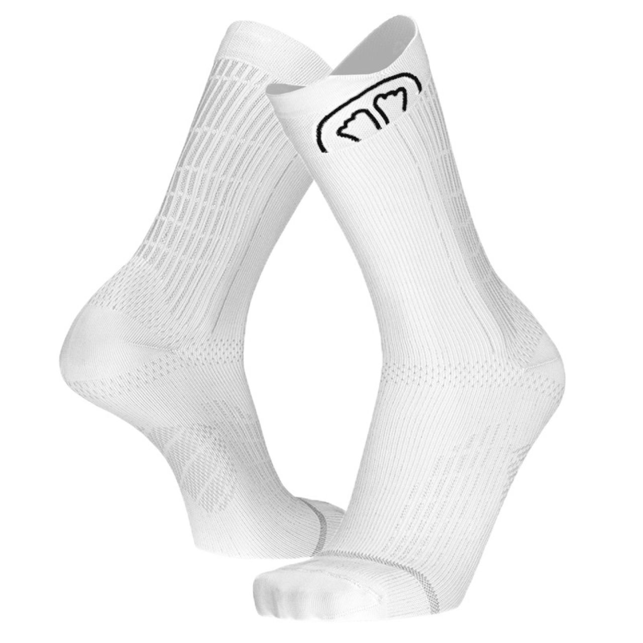 SIDAS CHAUSSETTES RUN ANATOMIC CREW black Chaussettes de running