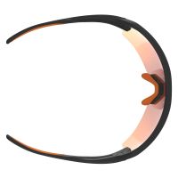 SCOTT LUNETTES SPUR MAT BLACK ET ORANGE Lunettes de sport pas cher