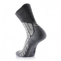 THERMIC CHAUSSETTE TREKKING WARM CREW GRISE  Chaussettes trekking chaudes pas cher